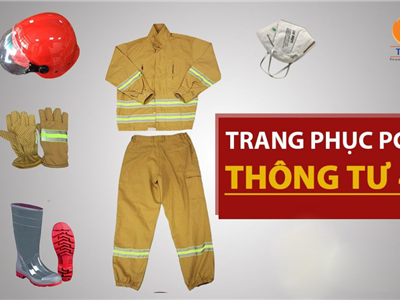 Thông tư 48/2015/TT-BCA quy định về trang phục chữa cháy